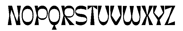 Ronelle Font UPPERCASE