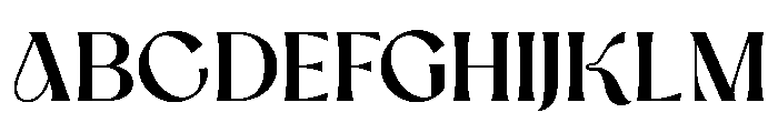 Ronsa-Regular Font UPPERCASE