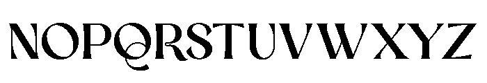Ronsa-Regular Font UPPERCASE