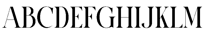 Ronza Font UPPERCASE