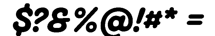 Roolie Regular Font OTHER CHARS