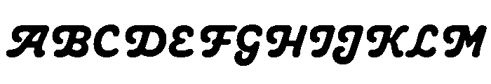 Roolie Regular Font UPPERCASE