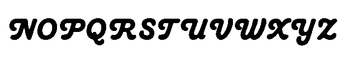 Roolie Regular Font UPPERCASE