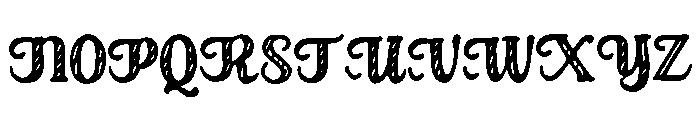 Rooney Font UPPERCASE