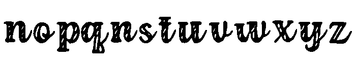 Rooney Font LOWERCASE