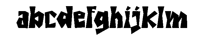 Rooslack FONT