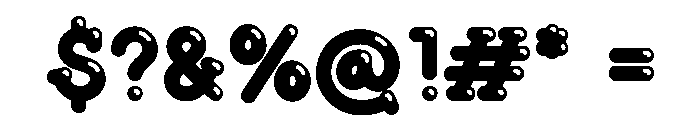 Root Beer Soda Shine Font OTHER CHARS