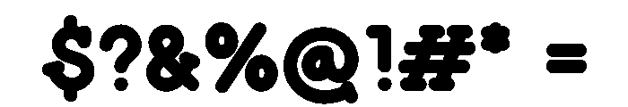 Root Beer Soda Solid Font OTHER CHARS