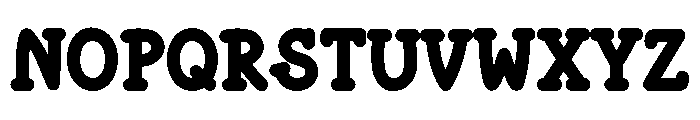 Root Beer Soda Solid Font UPPERCASE