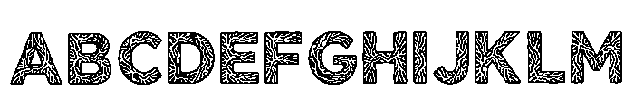 Root Regular Font UPPERCASE