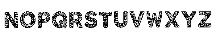 Root Regular Font LOWERCASE
