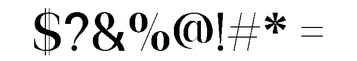 Ropang Regular Font OTHER CHARS