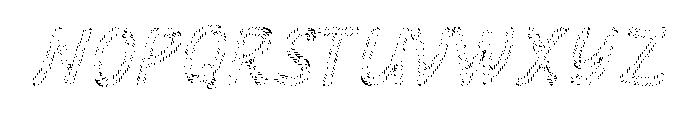 Rope Pink Font Font UPPERCASE