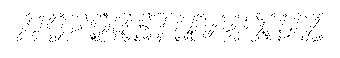 Rope Pink Font Font LOWERCASE