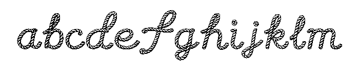 Rope Rider FONT