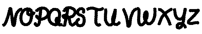 RopeScript-1 Font UPPERCASE