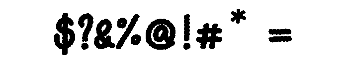 RopeScript-3 Font OTHER CHARS