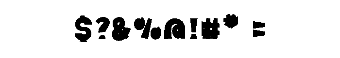 Rosa Right Font OTHER CHARS