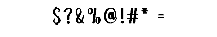 Rosalia Written Font OTHER CHARS