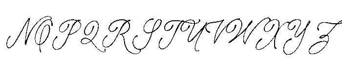 Rosalie Kathie Font UPPERCASE