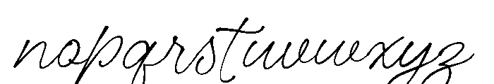 Rosalie Kathie Font LOWERCASE