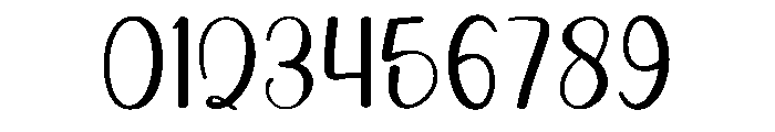 Rosalina Calligraphy Font OTHER CHARS