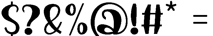 RosalinaScript Font OTHER CHARS