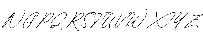 Rosaline La Couture Regular Font UPPERCASE