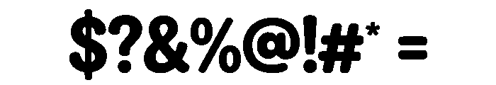 Rosavelle Regular Font OTHER CHARS