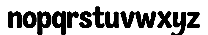 Rosavelle Regular Font LOWERCASE