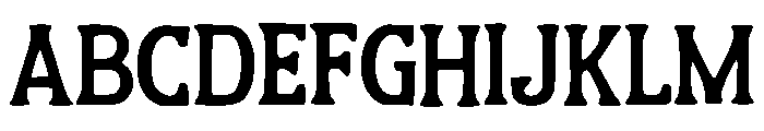 Rosavere Font UPPERCASE
