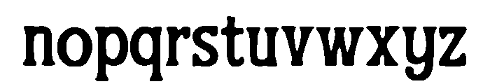 Rosavere Font LOWERCASE
