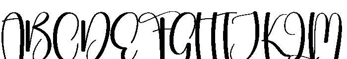 Rose Buoquette Font UPPERCASE