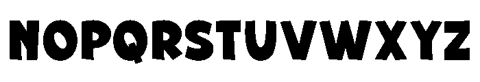 Rose Comic Font UPPERCASE
