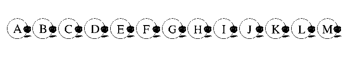 Rose Frame Monogram FONT