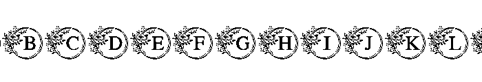 Rose Garden Circle FONT