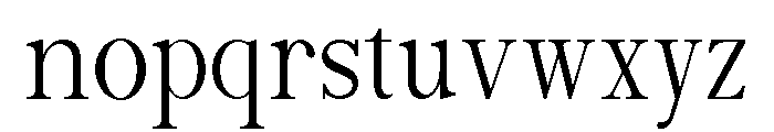 Rose Magnolia Regular Font LOWERCASE