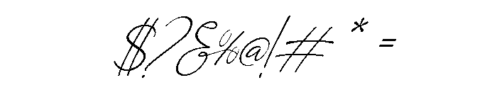 Rose Magnolia Script Font OTHER CHARS