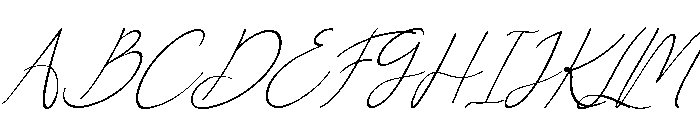 Rose Magnolia Script Font UPPERCASE