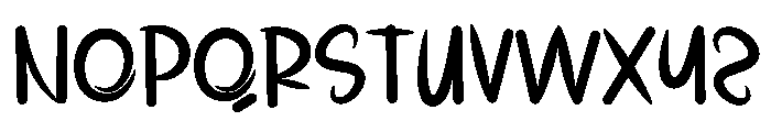 Rose Marry Font UPPERCASE