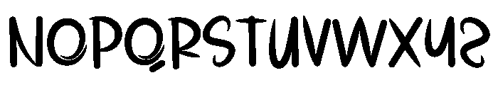Rose Marry Font LOWERCASE