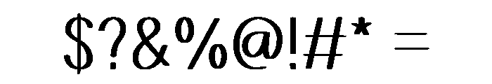 Rose Petals Font OTHER CHARS