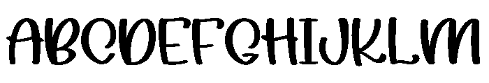 RoseChant Font UPPERCASE