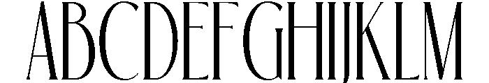 Rosean Monarch Regular Font UPPERCASE