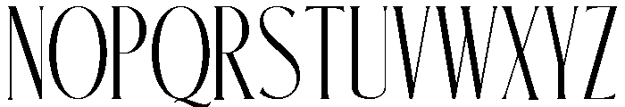 Rosean Monarch Regular Font UPPERCASE