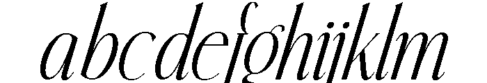 RoseanMonarch-Italic FONT