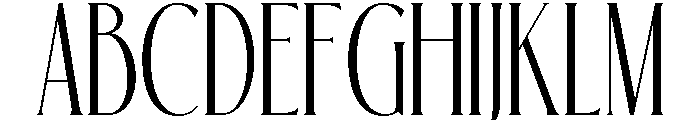 RoseanMonarch-Regular Font UPPERCASE
