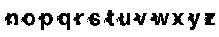 Rosebd Regular Font LOWERCASE