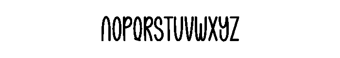 Roselia Font LOWERCASE