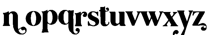 Roselique Font LOWERCASE